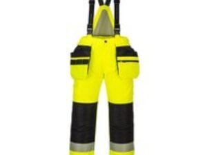 Oxford Weave 300D Class 2 PW3 Hi Vis Winter Trousers Yellow / Black XL 31