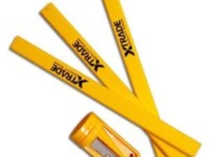 Pack 10 Carpenters Pencils and Sharpener