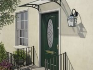 Palram Canopia Calisto 1350 Twinwall Grey Door Canopy