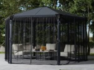 Palram Canopia Gazebo Netting Set for Roma and Monaco Gazebos