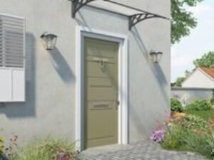 Palram Canopia Neo 1350 Grey Twinwall Door Canopy