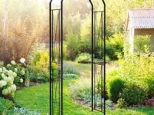 Panacea Camberwell Metal Garden Arch 7'8 x 3'2