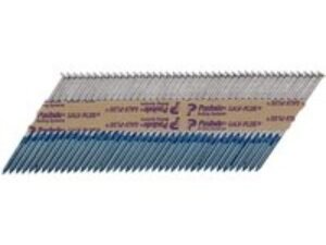 Paslode Clipped Head Ring Shank Galvanised+ Nail with 3 CFC Fuel Cells Trade Pack 3300pcs - 2.8 x 63mm PAS141210