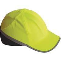 Portwest Long Peak Bump Cap Yellow One Size