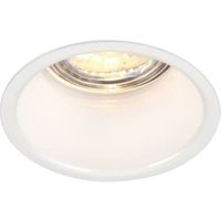 Saxby GU10 Gloss White Anti Glare Downlight - 50W
