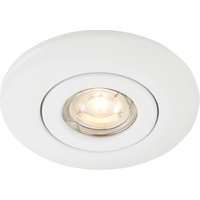 Saxby GU10 Gloss White Downlight Converter Kit - 50W
