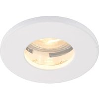 Saxby GU10 Gloss White IP65 Cast Fixed Downlight - 5W