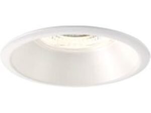 Saxby Integrated LED Fire Rated Anti Glare IP65 Fixed Cool White Downlight