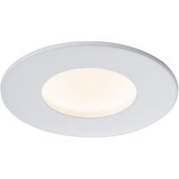 Saxby Orbital Smart Anti Glare IP65 Matt White Downlight