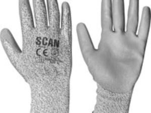 Scan PU Coated Cut 3 Gloves Grey XL