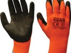 Scan Thermal Latex Coated Glove M Pack of 5