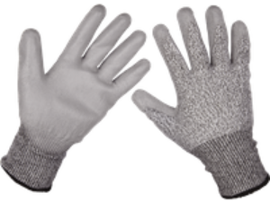 Sealey Cut Level C Anti Cut Gloves Grey L Pack of 1