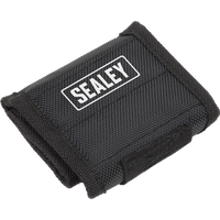 Sealey Magnetic Wristband Black One Size Pack of 1