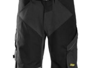 Snickers 6914 Mens FlexiWork Comfort Shorts Black 38