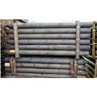 SP 3.5m x 120mm Creosoted Machined Round