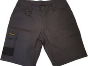 Stanley Mens Tucson Rip Stop Cargo Work Shorts Grey / Black 32