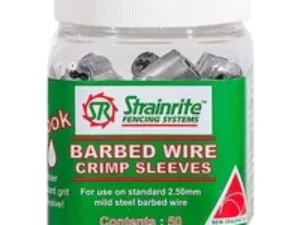 Strainrite Barbed Wire Crimps (50) 2.5 b/w