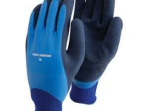 Town and Country Mastergrip Waterproof Grip Gloves Blue L