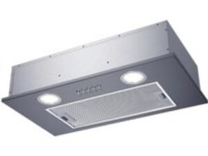 Unbranded Canopy Hood With Push Button Controls & Led Lights Stainless Steel - NBG52NSX