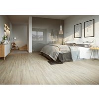 White Engineered Oak Flooring Natura Multiplo Pudding 14mm Multi Strip Square Edge Smooth Matt Lacquer Finish 2200mm x 180mm x 14mm