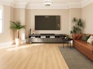 Wood Effect Vinyl Flooring Footprint Flex - Honey Oak 102.U.BLEOAK Square Edge Glue Down 1219mm x 178mm x 2.5mm