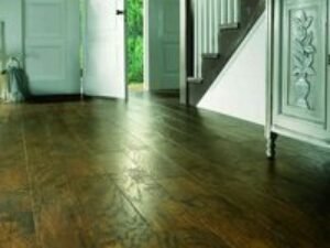 Wood Effect Vinyl Flooring Karndean Art Select Wood Collection Hickory Nutmeg EW03 Bevelled Edge Glue Down 915mm x 152mm x 3mm