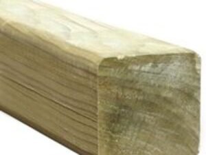 5'11" x 2.7" x 2.7" Forest Planed Pressure Treated Fence Post (1800mm x 70mm x 70mm)
