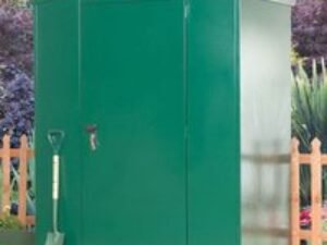 5'2 x 3'7 Asgard Flexistore 1511 Metal Shed (1.58m x 1.1m)