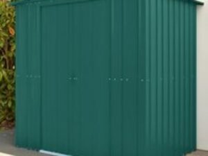 6' x 3' Globel Heritage Green Apex Metal Shed (1.84m x 0.92m)