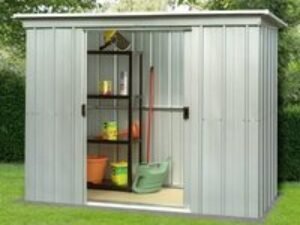 6' x 4' Yardmaster Pent Metal Shed (1.98m x 1.19m)