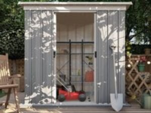6' x 4' Yardmaster Platinum Tall Pent Metal Shed (1.9m x 1.19m)