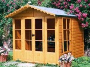 7' x 10' Shire Kensington Summer House (2.1m x 3.3m)