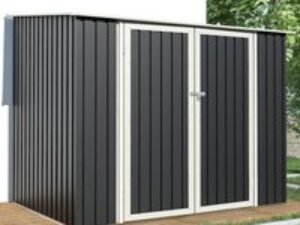 7' x 5' Lotus Phoebe Pent Metal Shed (2.22m x 1.49m)
