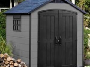 7' x 7' Keter Premier Plastic Garden Shed (2.29m x 2.23m)