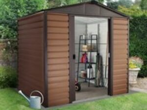 8' x 6'5 Yardmaster Glencoe Metal Shed (2.43m x 1.97m)