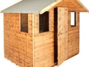 8' x 8' Traditional Shiplap 8' Cabin Garden Shed (2.44m x 2.44m)