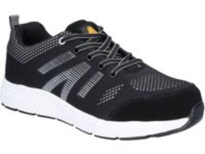 Amblers Safety 714 SBP Bolt Lace Up Safety Trainer Black Size 7
