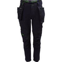 Apache Mens ATS Calgary 4 Way Stretch Trousers Black 30" 29