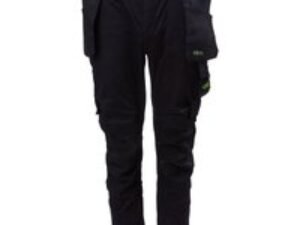 Apache Mens Bancroft Slim Fit Stretch Holster Trousers Black / Grey 38" 33