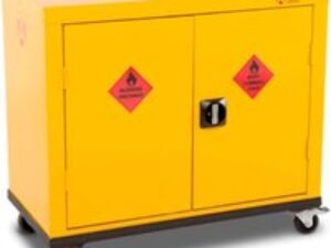 Armorgard Safestor Hazardous Materials Secure Mobile Storage Cabinet 900mm 465mm 810mm