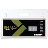 Arrow Brown Head 18 Gauge Brad Nails 20mm Pack of 2000