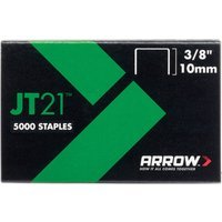 Arrow Staples for JT21 / T27 Staple Guns 10mm Pack of 5000