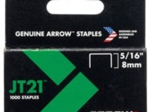 Arrow Staples for JT21 / T27 Staple Guns 8mm Pack of 1000