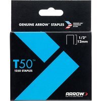 Arrow T50 Staples 12mm Pack of 1250