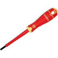 Bahco VDE Insulated Slotted Screwdriver 3mm 100mm