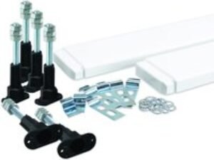 Bathrooms From Travis Perkins Shower Tray 1700 mm Panel and Leg Pack