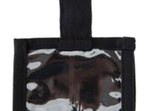 Biz Flame Flame Resistant ID Holder Black Pack of 25