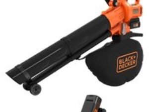 Black and Decker BCBLV36 36v Cordless Garden Vacuum and Leaf Blower 2 x 2ah Li-ion Charger