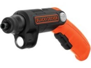 Black and Decker BDCSFL20C 3.6v Cordless Pivot Screwdriver 1 x 1.5ah Integrated Li-ion Charger No Case
