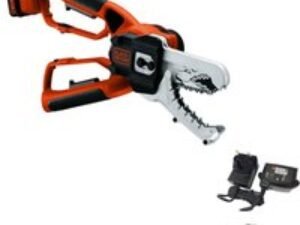 Black and Decker GKC1000 18v Cordless Alligator Powered Lopper 2 x 2ah Li-ion Charger